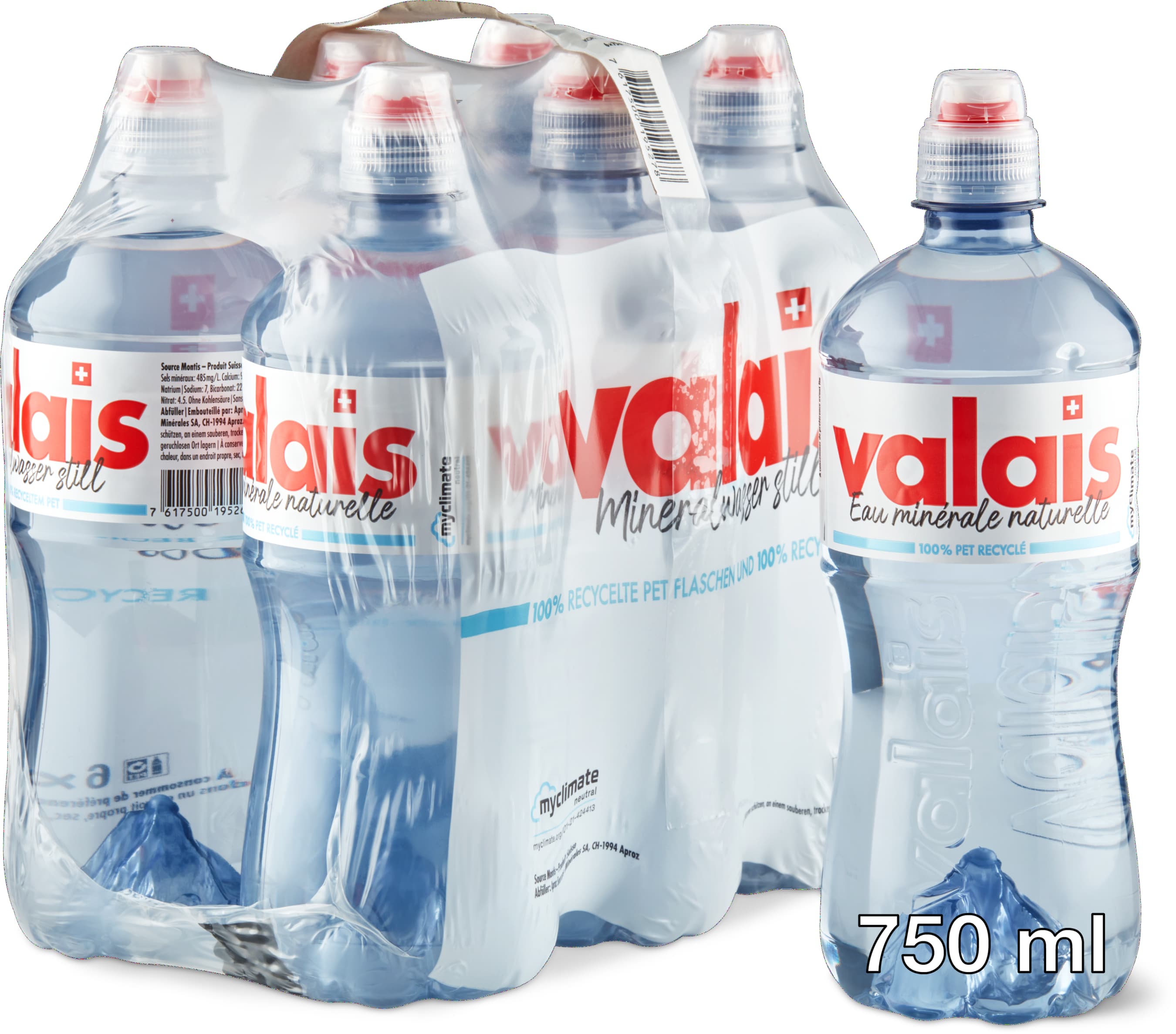 Acqua minerale naturale Valais 1,5 l